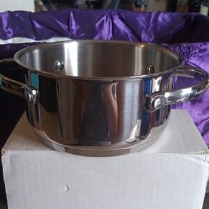 Princess House Stainless Steel Cookware Pot 1QT
